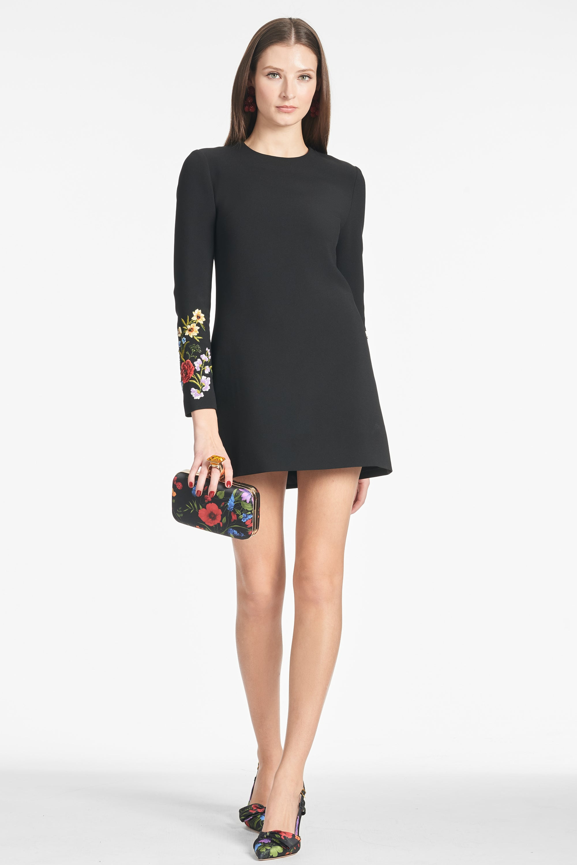 On the Rocks Clutch - Noir Wildflower - 5