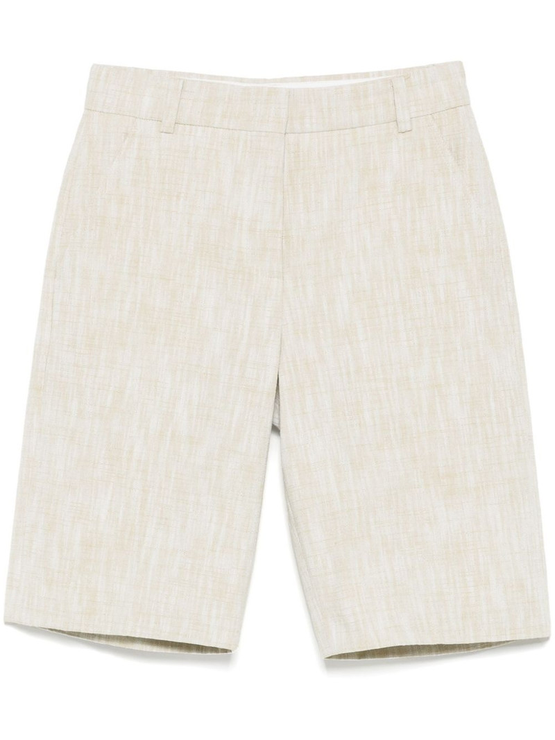 slim-fit Bermuda shorts 1