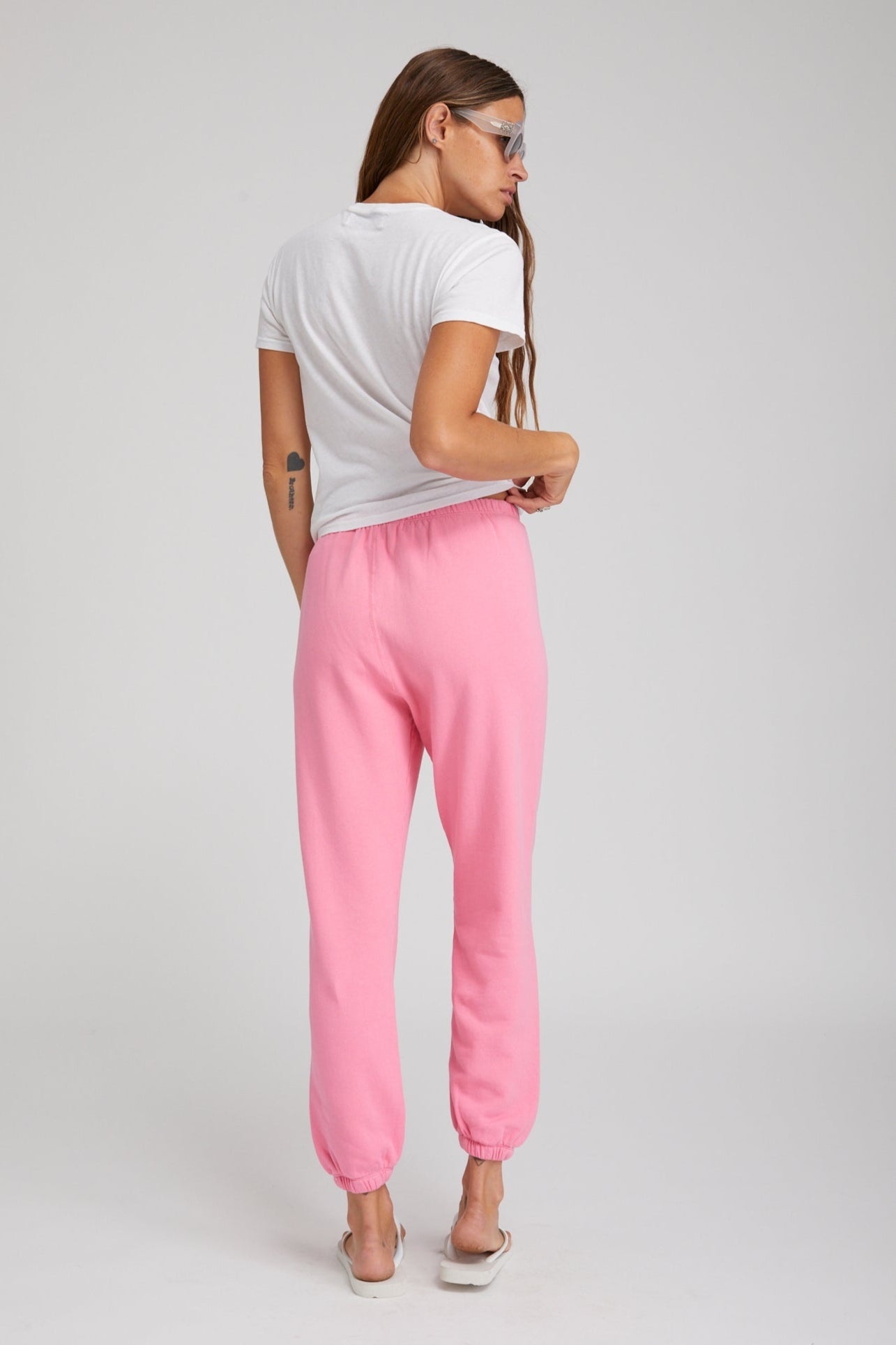 ROSE COTTON LOGO SWEATPANT - 3
