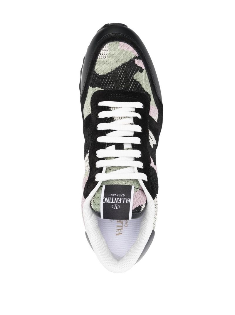 Camouflage Rockrunner low-top sneakers - 4