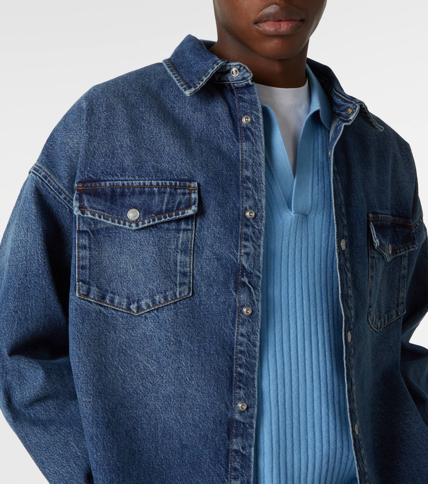 Denim overshirt - 5