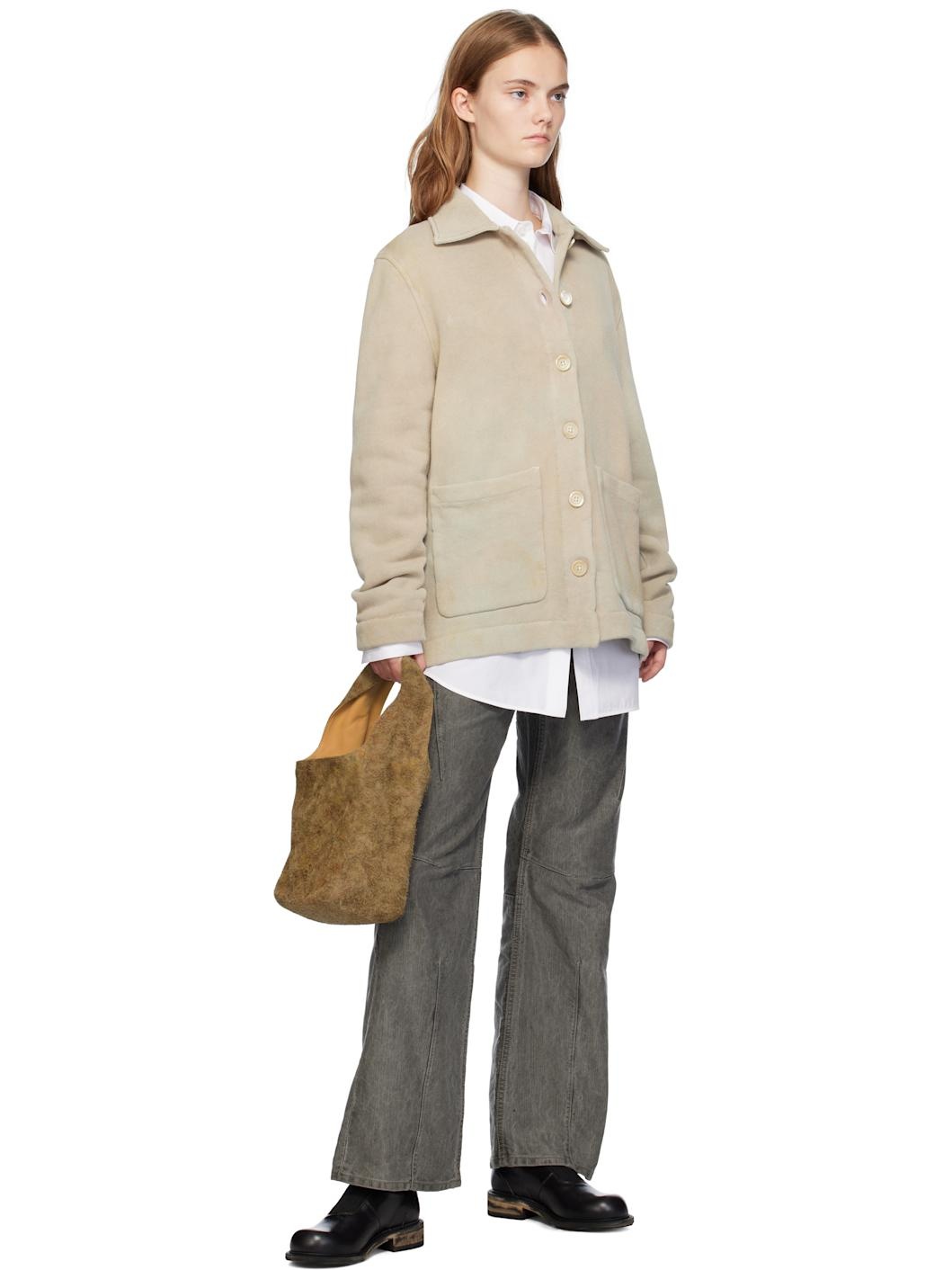 Gray Moto Cut Jeans - 4