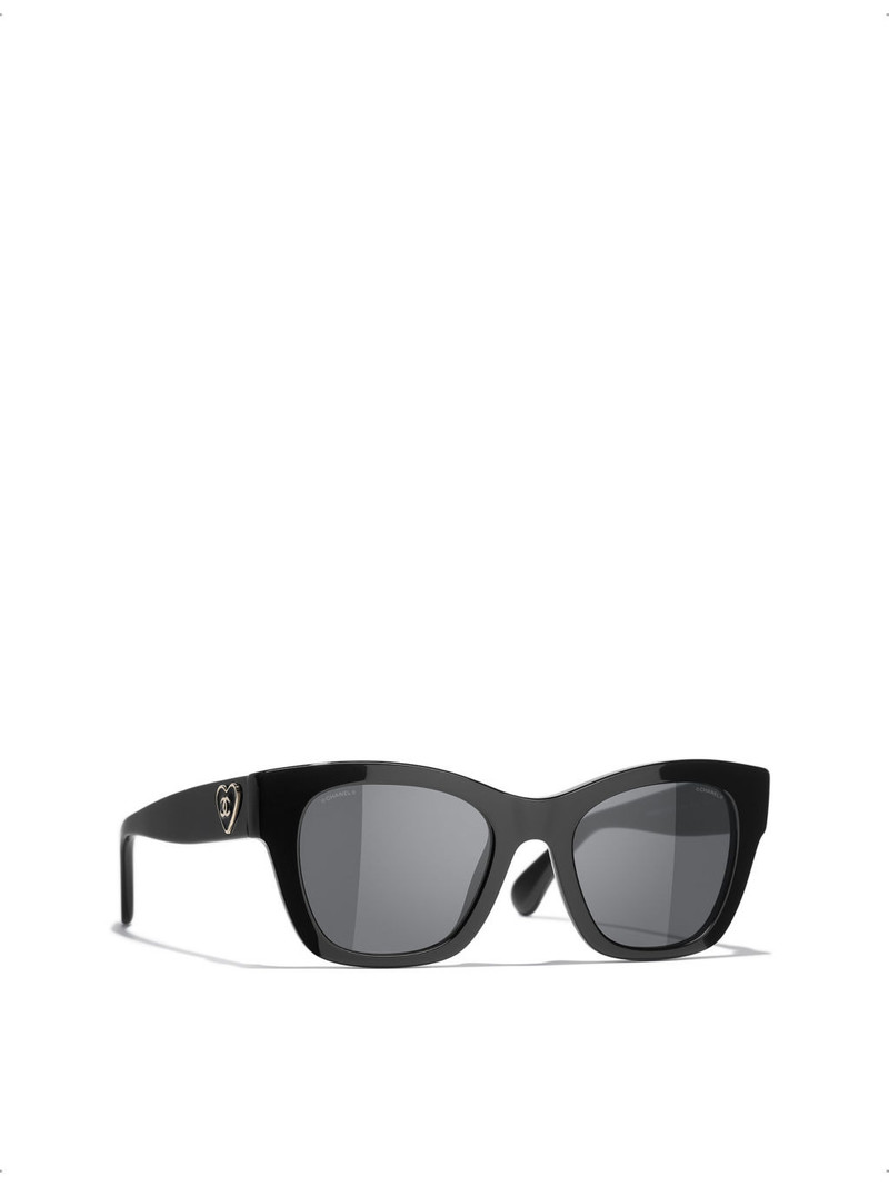 CHANEL CH5478 square-frame acetate sunglasses outlook