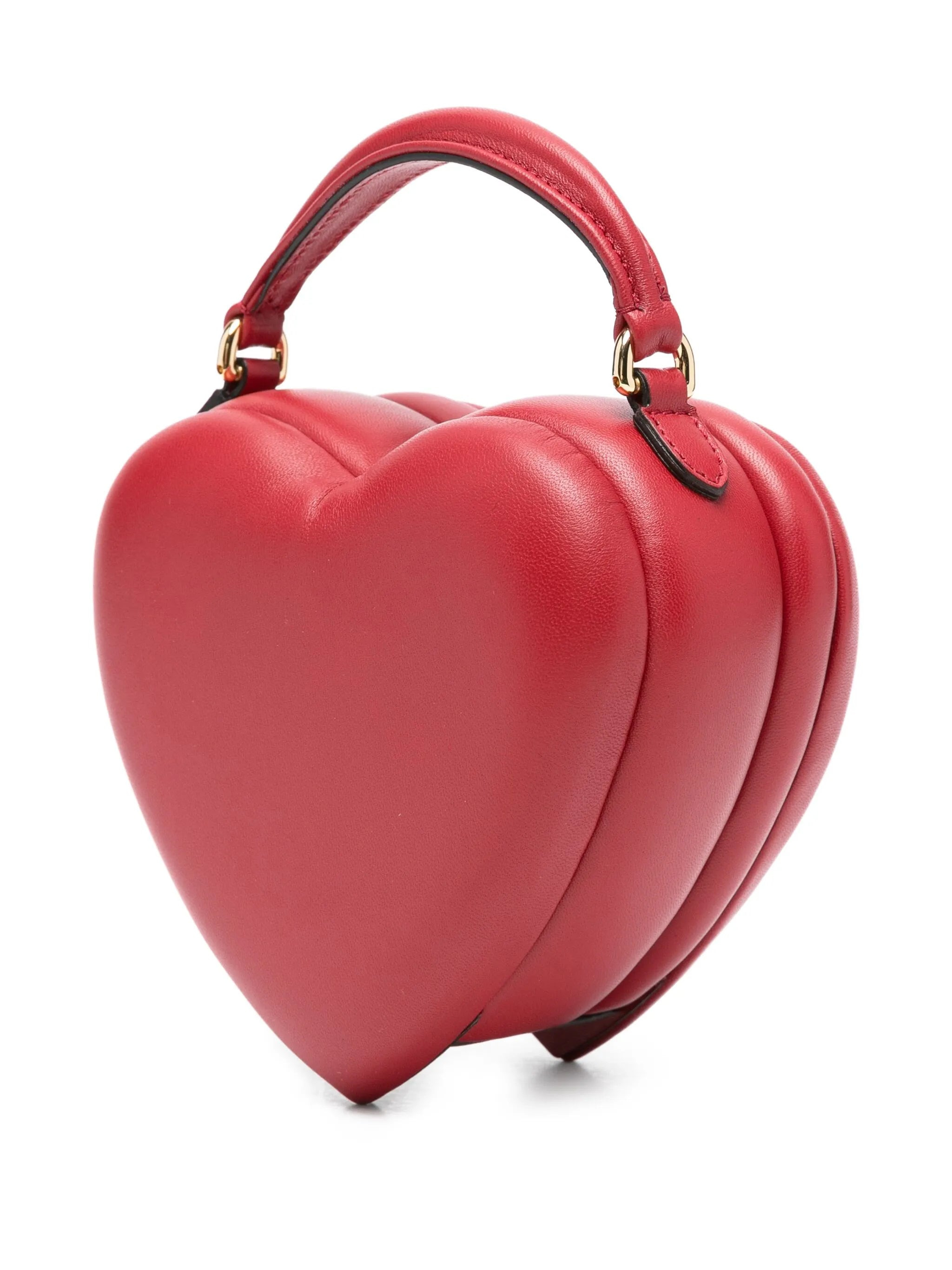 Moschino Heart-shaped Quilted Tote Bag - 5