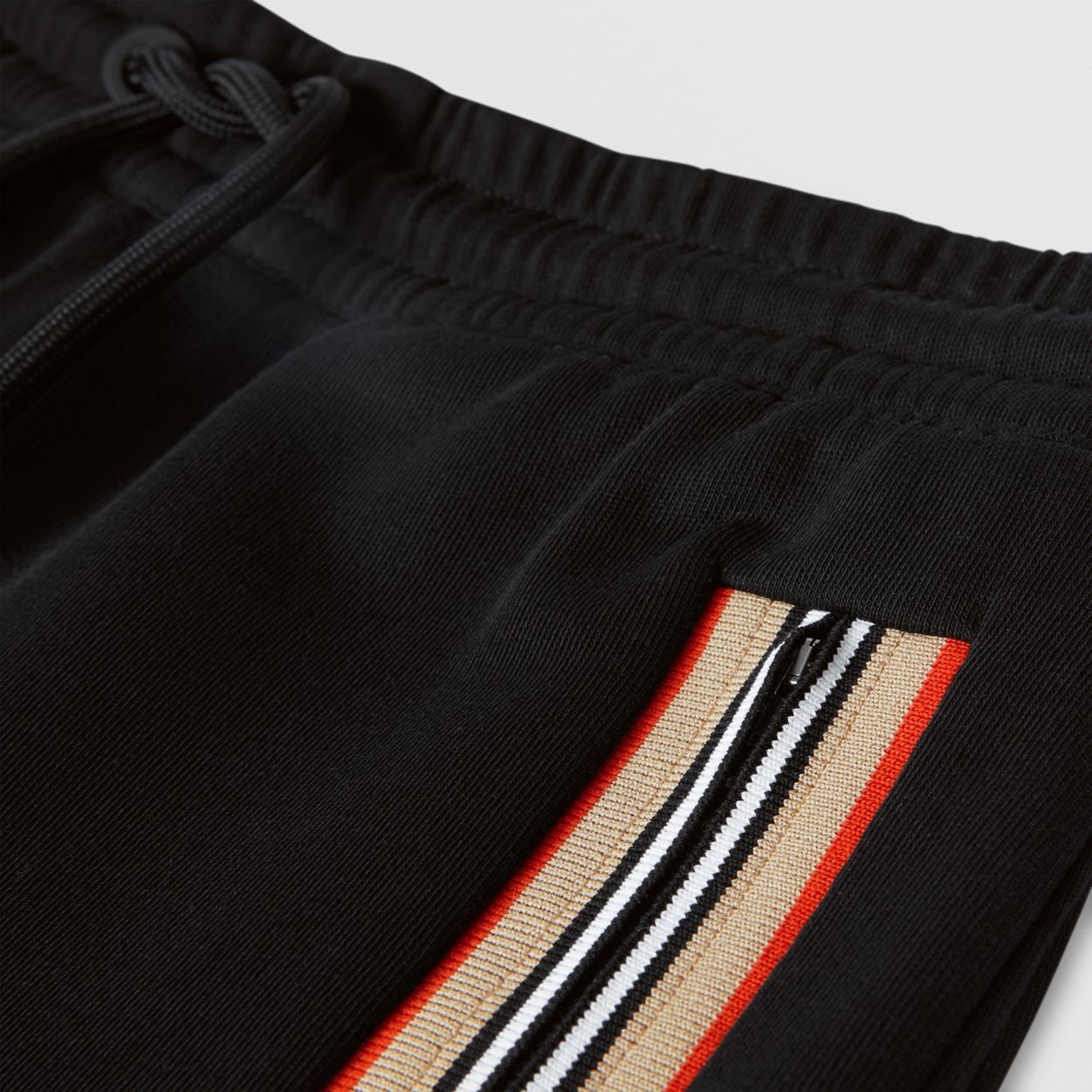 Icon Stripe Detail Cotton Jogging Pants - 7