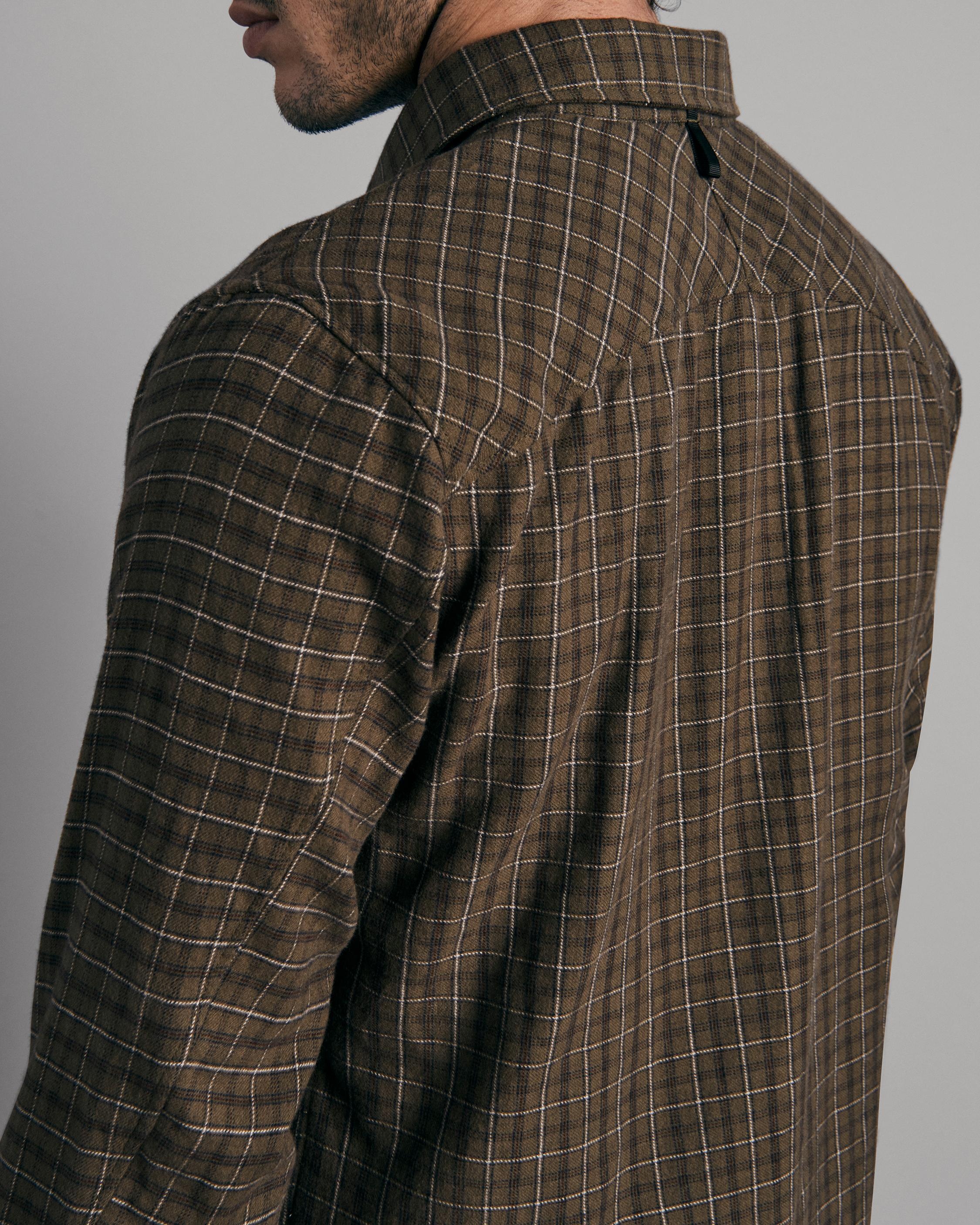 Engineered Plaid Cotton Shirt
Classic Fit Shirt - 6