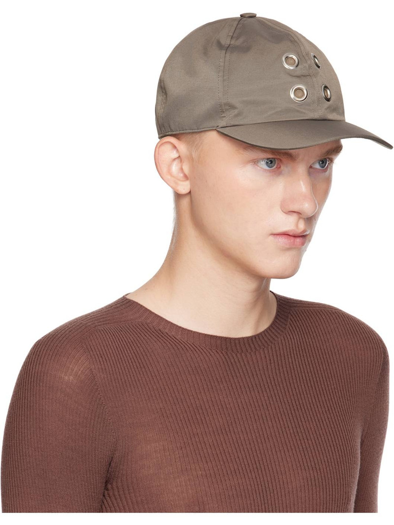 Rick Owens DRKSHDW Gray Porterville Baseball Cap outlook