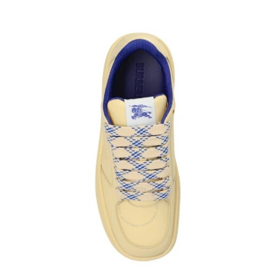 Burberry Box Leather Sneakers - 4