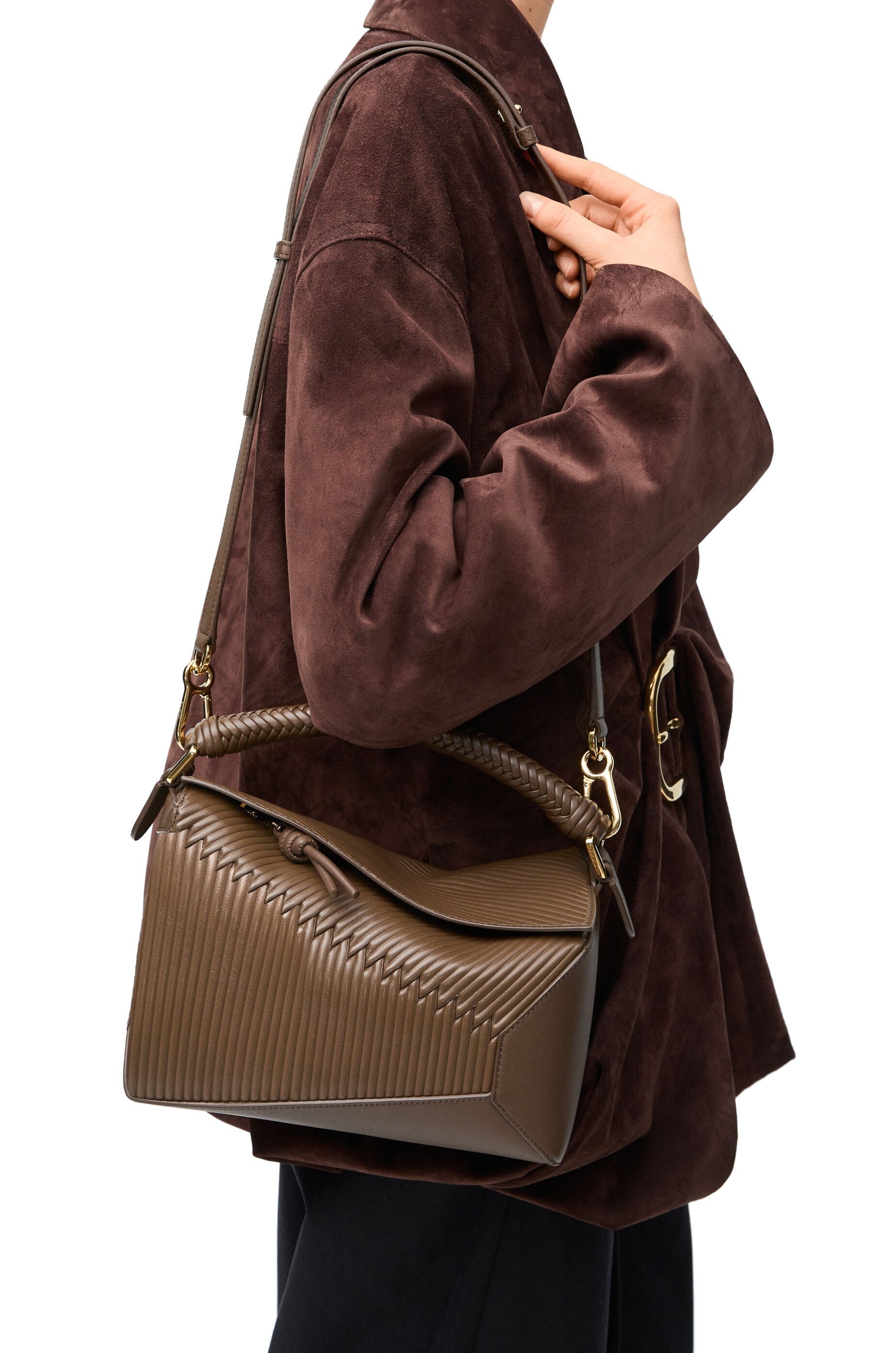 Small Puzzle bag in calfskin - 2