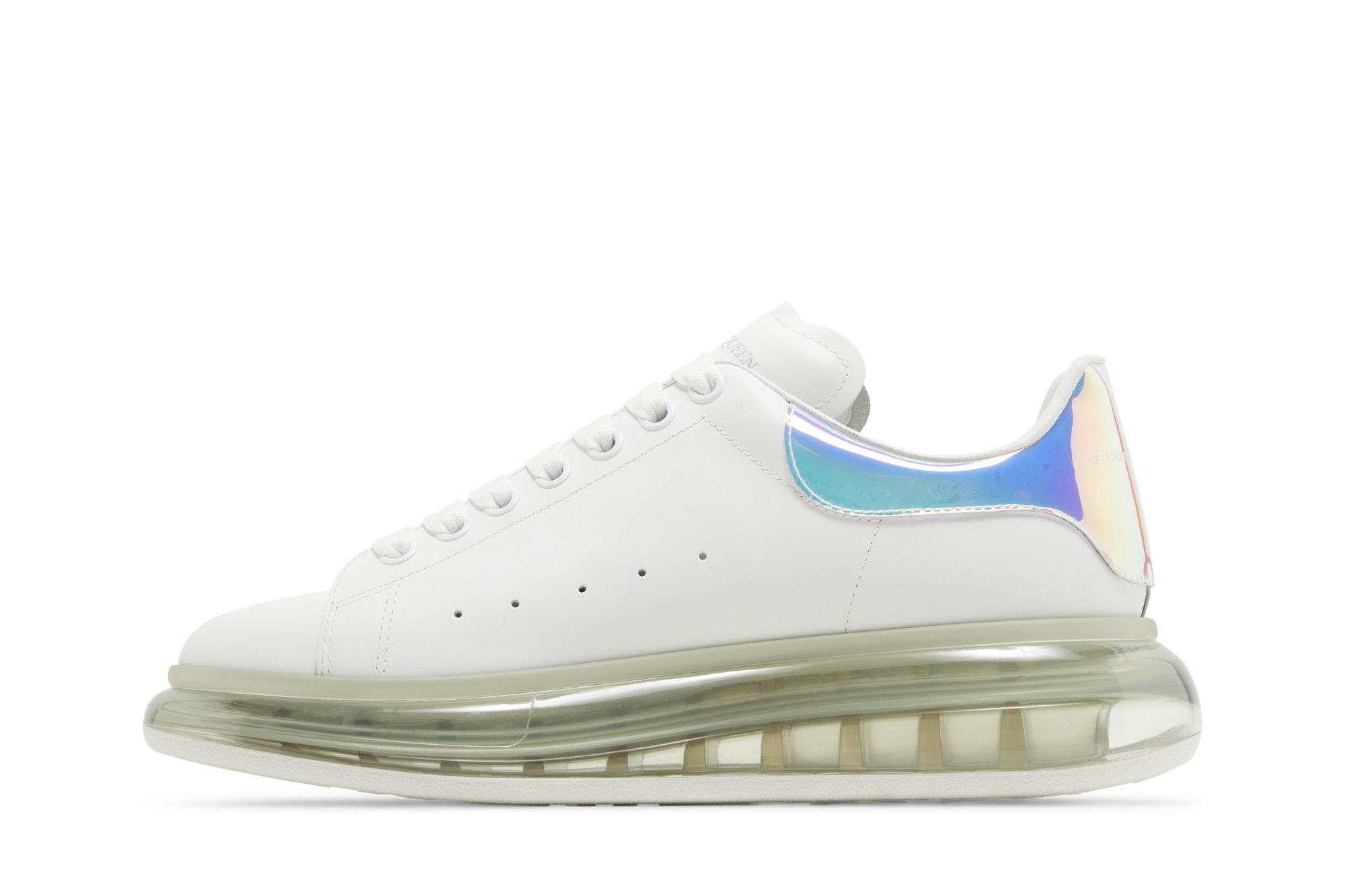 Alexander McQueen Oversized Sneaker 'Clear Sole - Iridescent' - 3