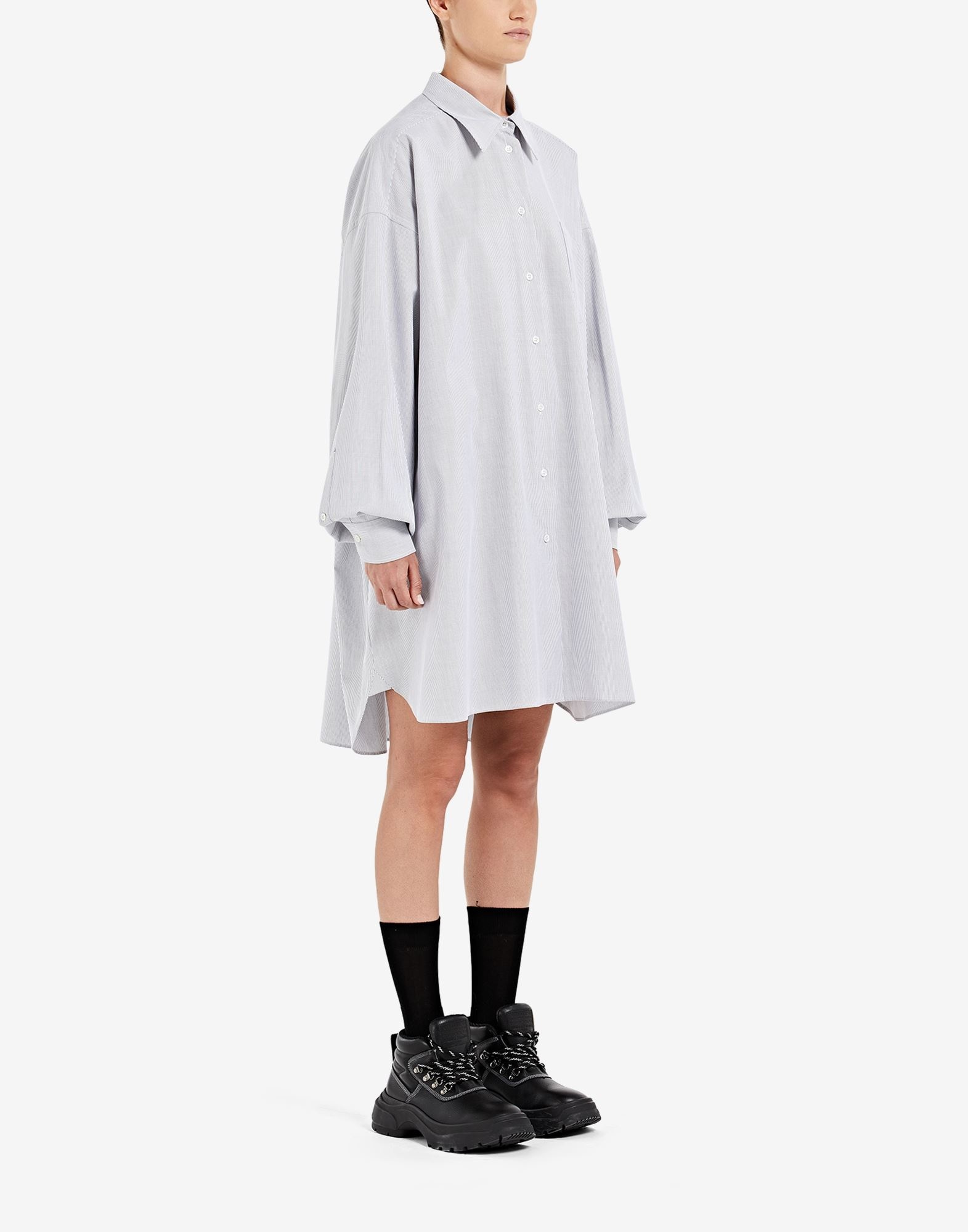 Cotton shirt dress - 3