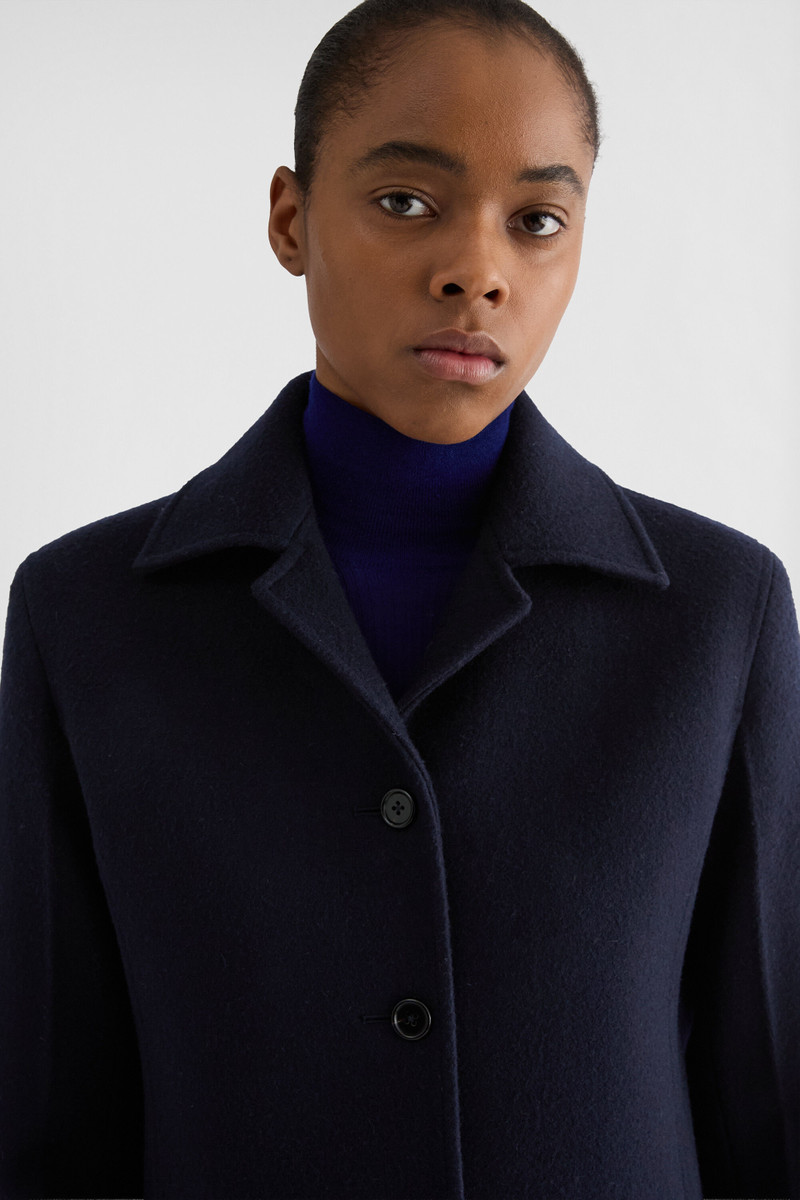 Felt Wool Coat 4