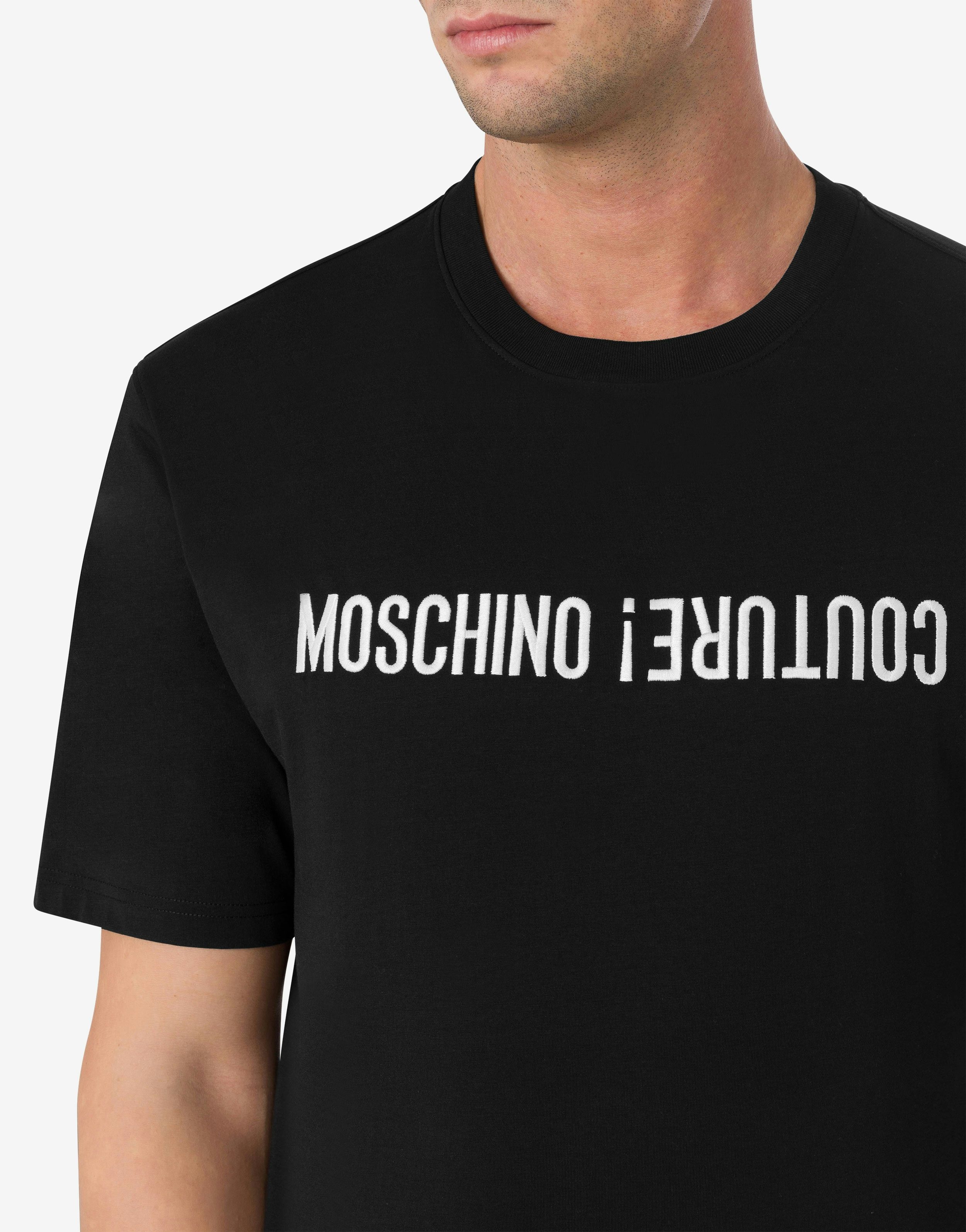 UPSIDE DOWN LOGO T-SHIRT - 4