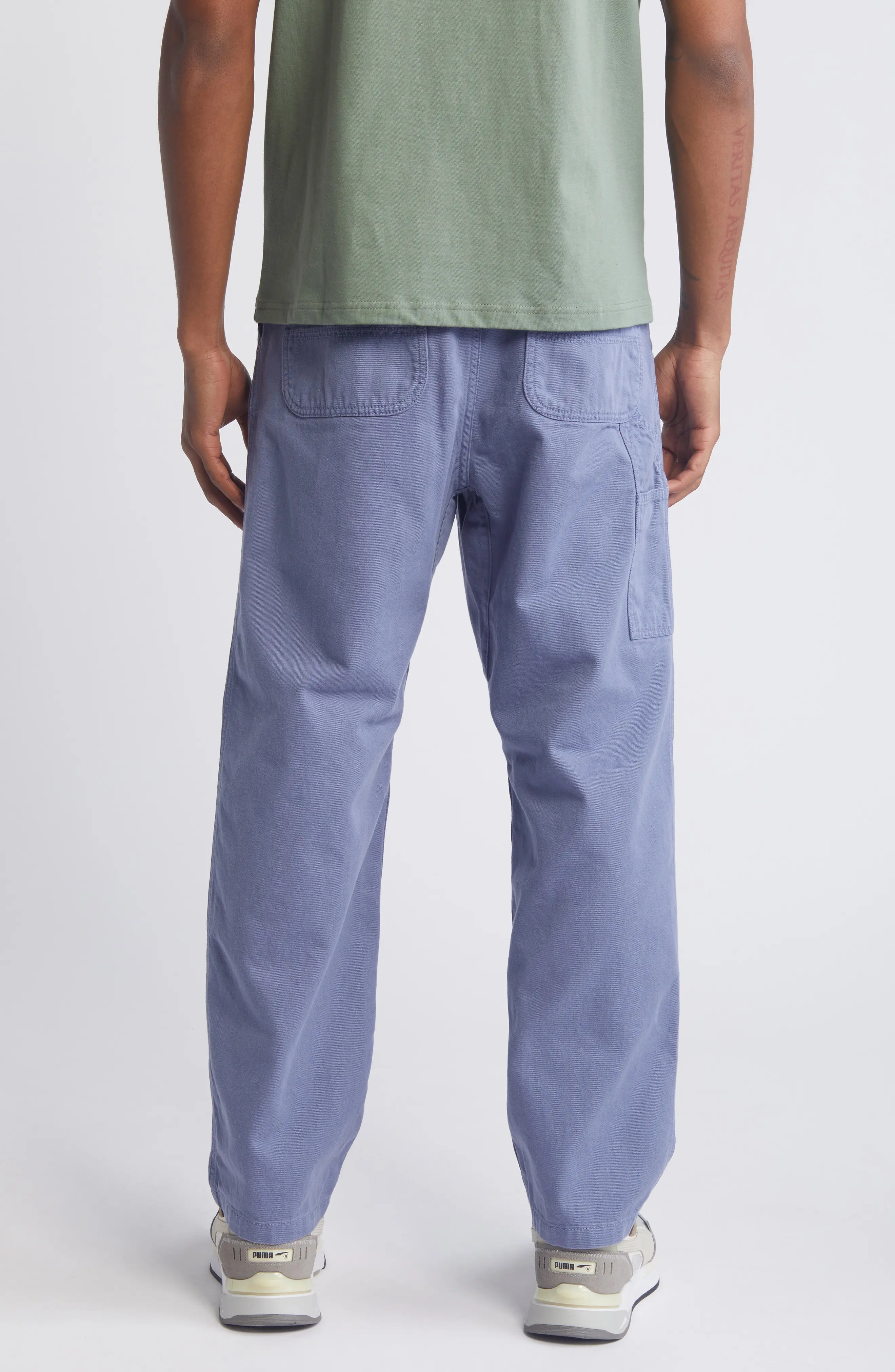 Flint Straight Leg Twill Pants - 2