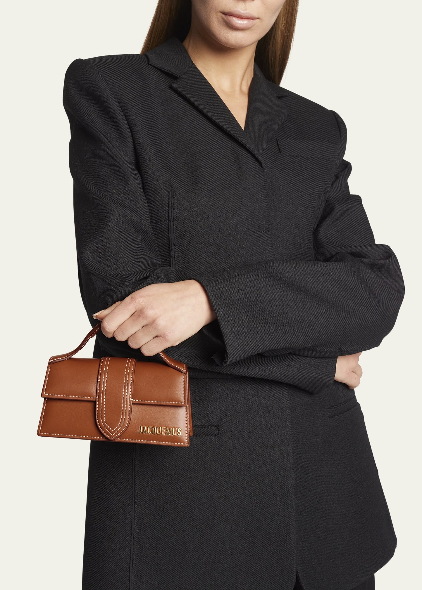 Le Bambino Leather Crossbody Bag - 2