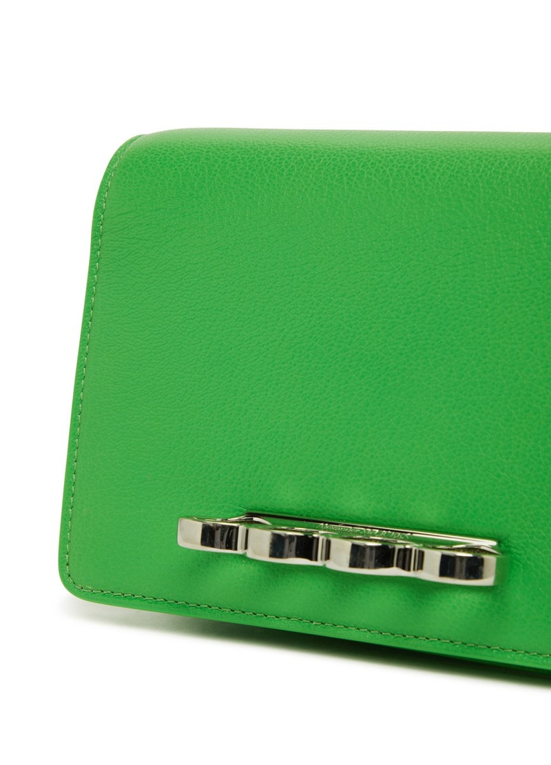 Alexander McQueen The Four Ring Mini With Chain outlook