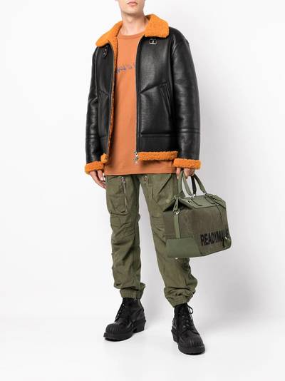 Readymade drawstring cargo trousers outlook