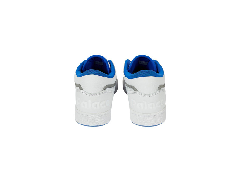 PALACE PALACE REEBOK CLUB C MID II REVENGE FOOTWEAR WHITE / COURT BLUE / PEWTER outlook