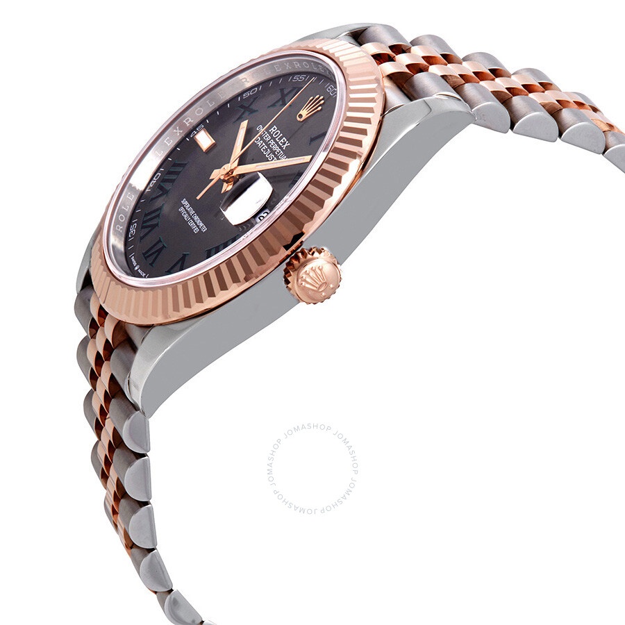 Rolex Datejust 41 Slate Dial Automatic Men's Steel and 18k Everose Gold Jubilee Watch 126331GYRJ - 2