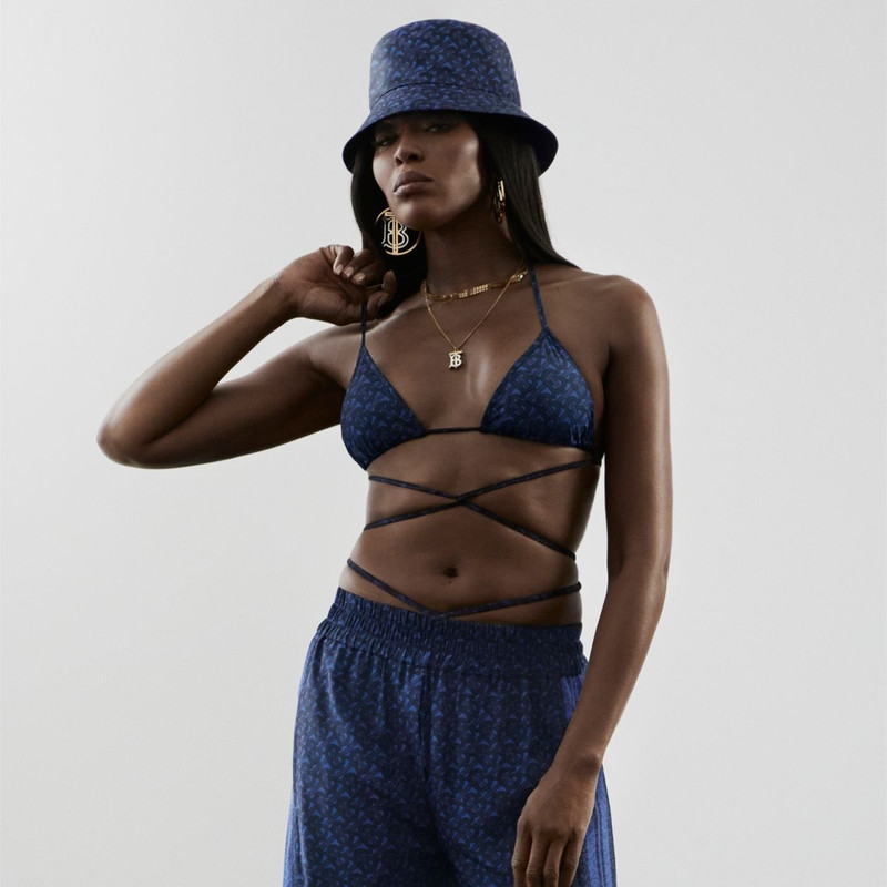 Monogram Print Nylon Bucket Hat - Online Exclusive 9