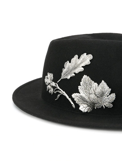 Ann Demeulemeester plain fedora hat outlook