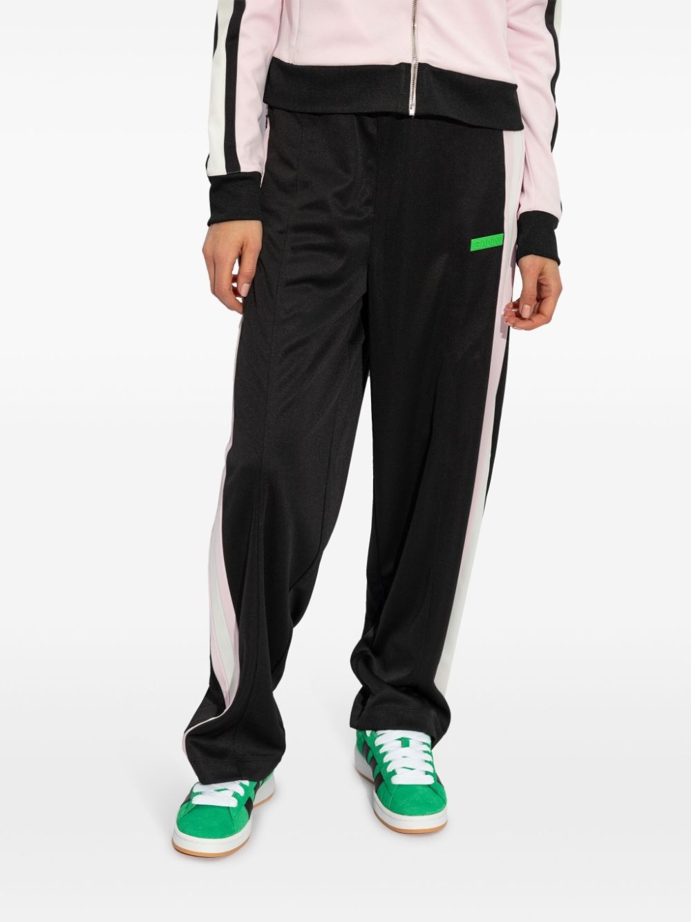 Sporty straight-leg track pants - 3