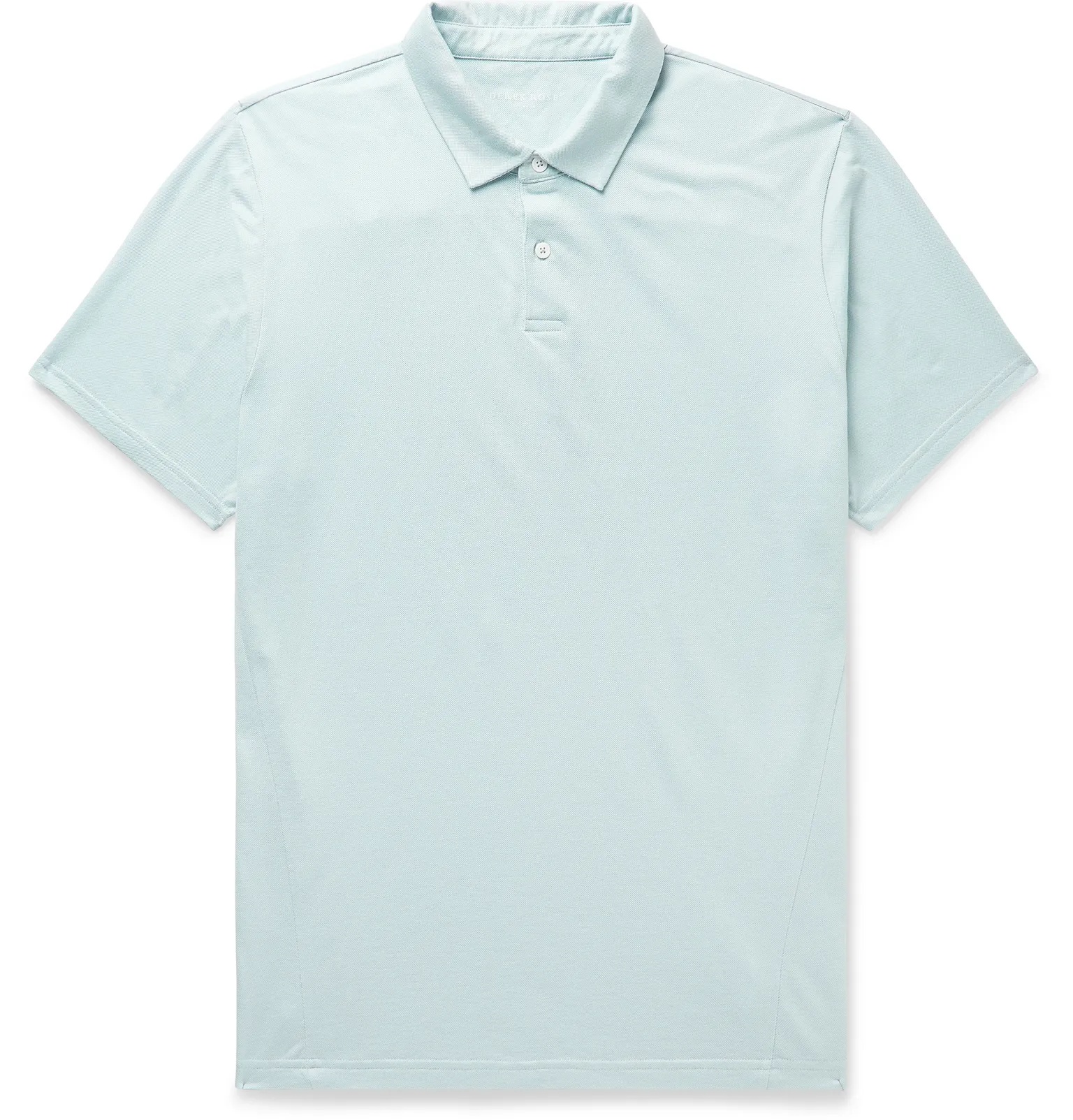 Ramsay Stretch Cotton and Tencel-Blend Piqué Polo Shirt - 1