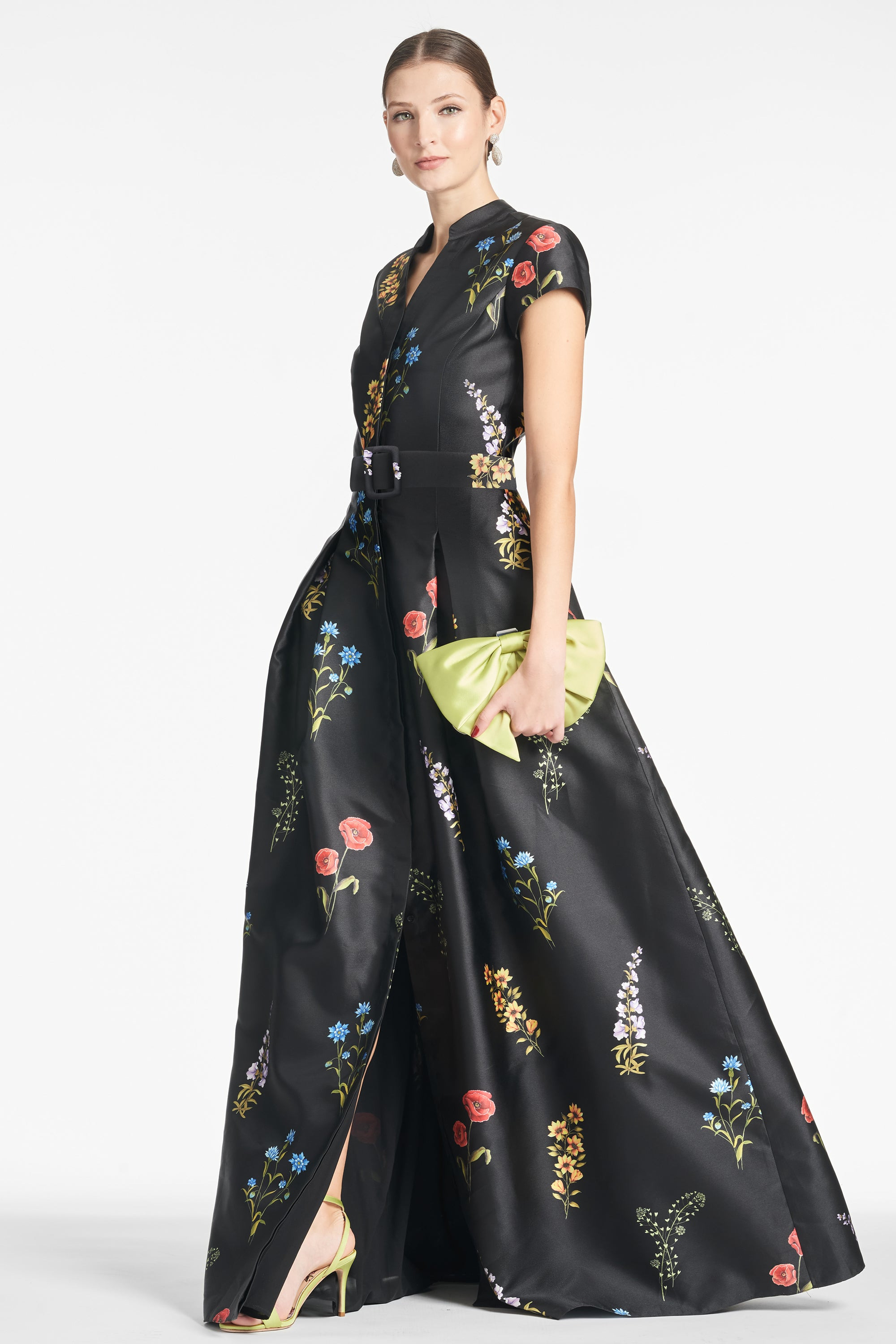 Marta Gown - Noir Bouquet - 3