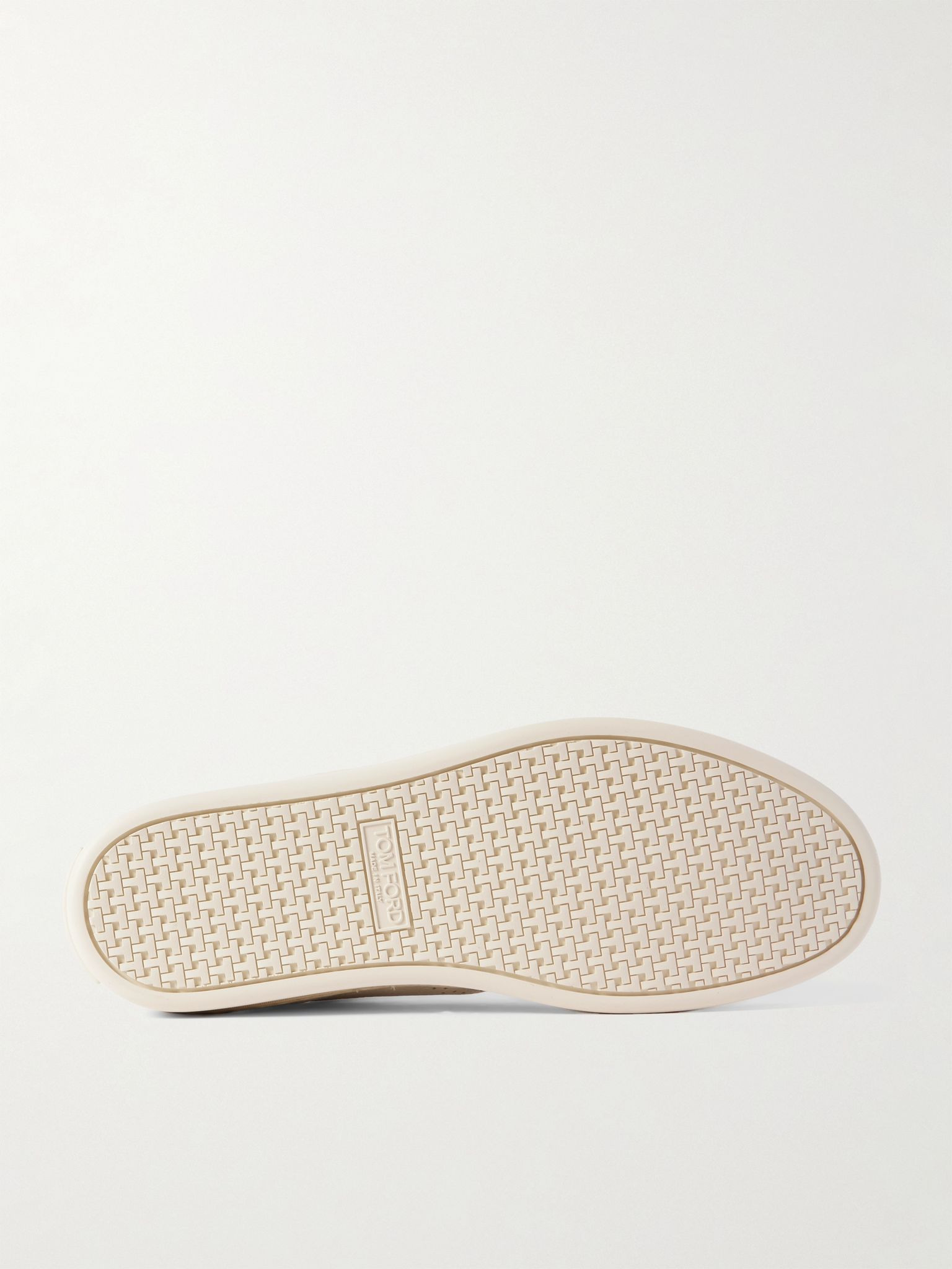 Warwick Full-Grain Leather Sneakers White - 3