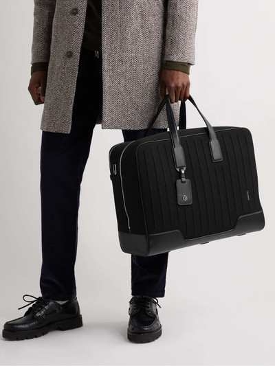 RIMOWA Weekender Leather-Trimmed Canvas Holdall outlook