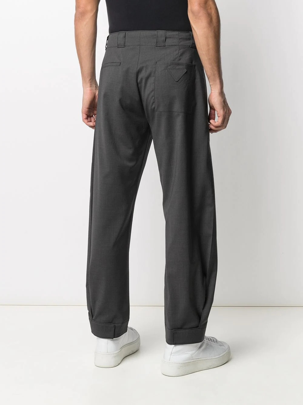 tapered cuff trousers - 4