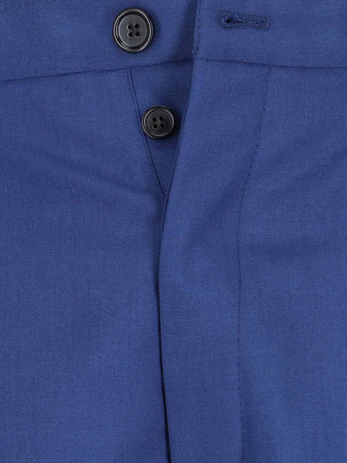 TAILORED VIRGIN WOOL TROUSERS - 4