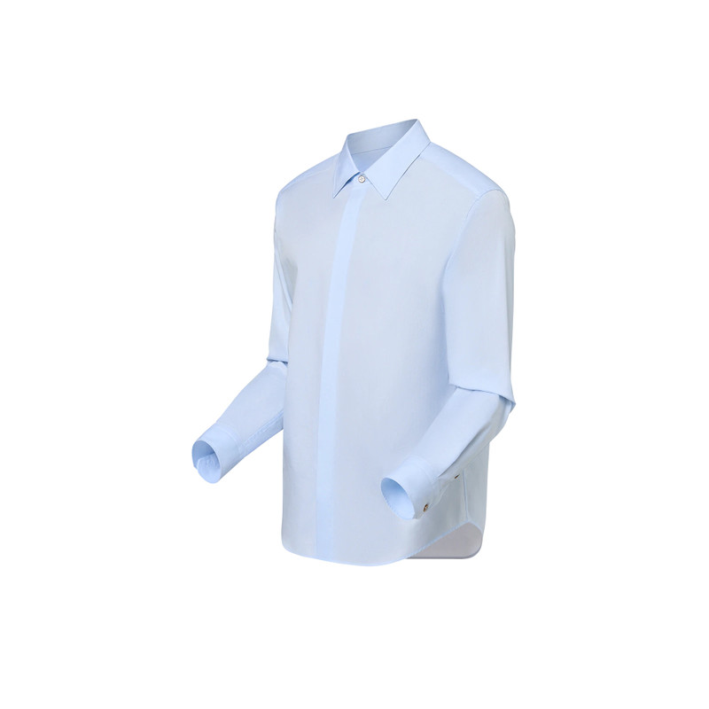 Louis Vuitton Printed Cotton Long-Sleeved Oxford Shirt outlook