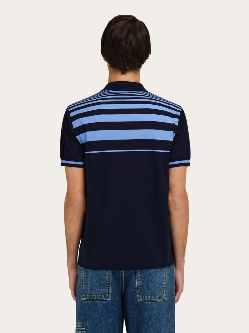 Striped polo shirt 3