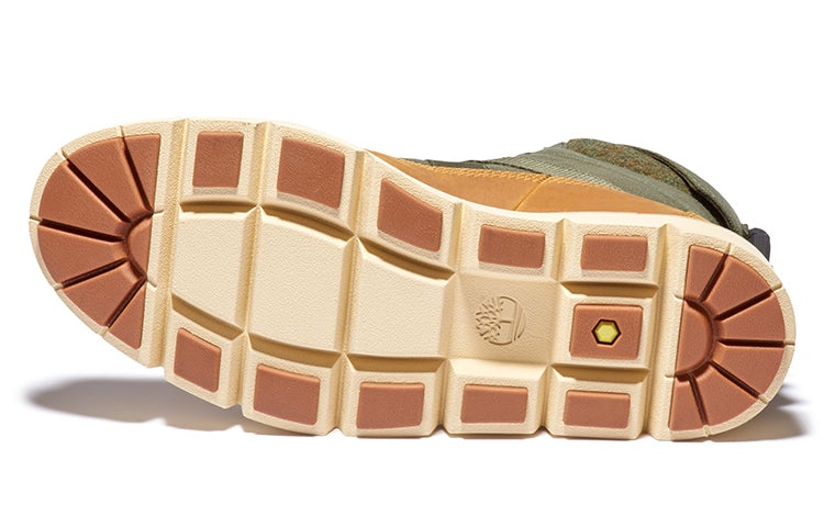 (WMNS) Timberland Raywood 6 Inch EK+ Waterproof Boots 'Wheat Nubuck with Green' A42HP231 - 5
