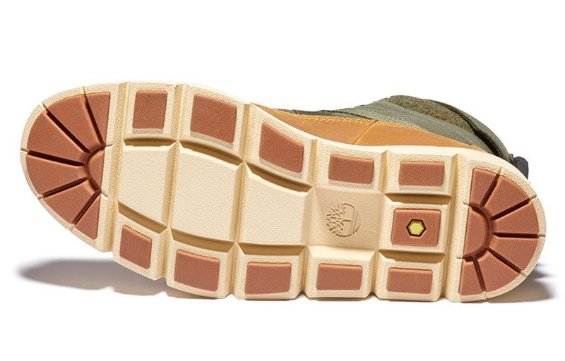 (WMNS) Timberland Raywood 6 Inch EK+ Waterproof Boots 'Wheat Nubuck with Green' A42HP231 5