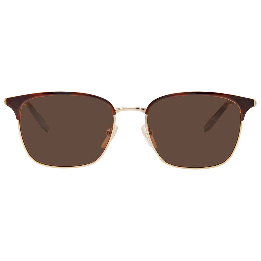 Salvatore Ferragamo Shiny Gold Square Men's Sunglasses SF180S 271 54 - 1