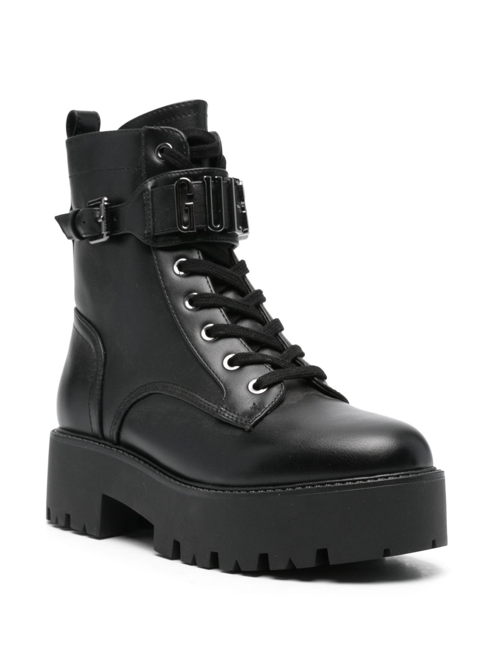 GUESS USA 50mm logo-lettering boots | REVERSIBLE