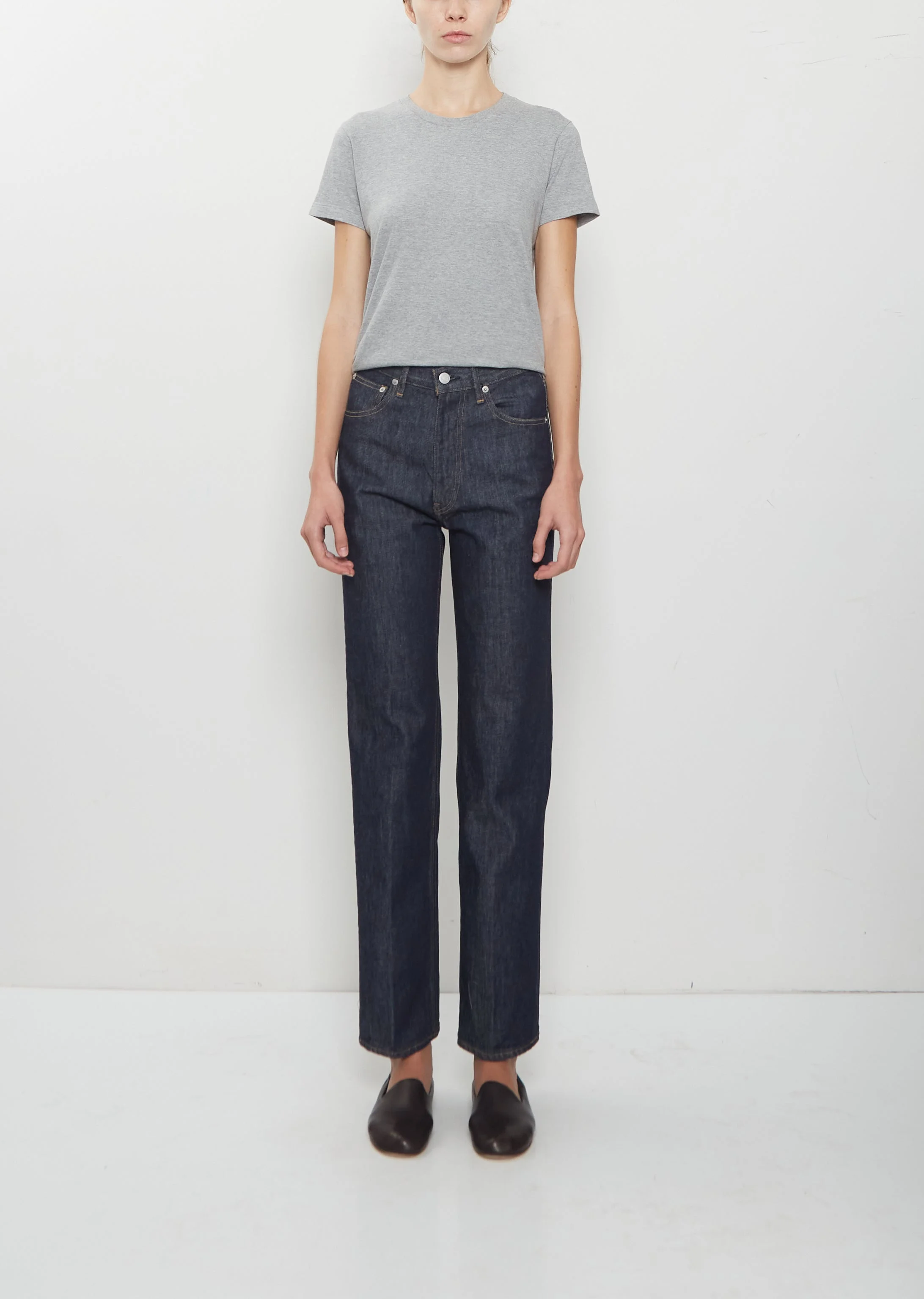 Hard Twist Denim 5-Pocket Pants - 1