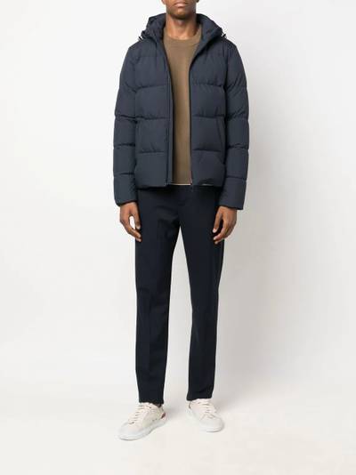 Herno padded zip-up down jacket outlook