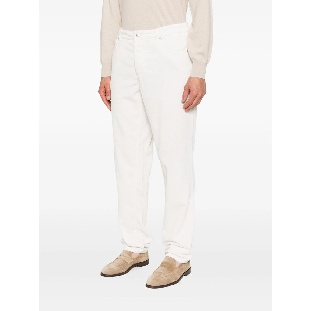 Brunello Cucinelli Neutrals Trousers - Regular & Straight-Leg Trousers Men - 2