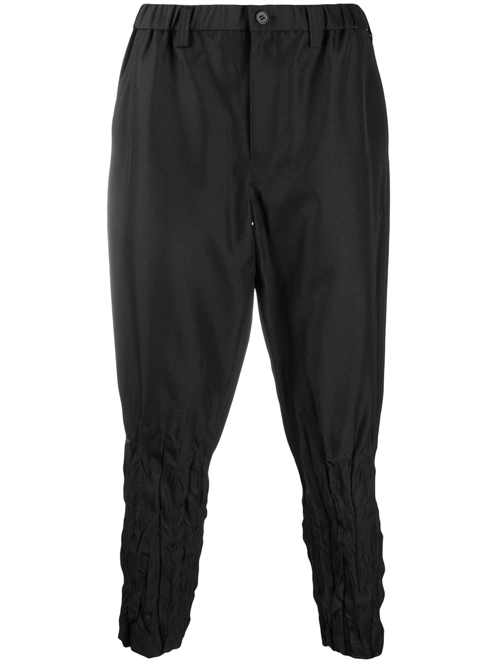 cropped tapered trousers - 1