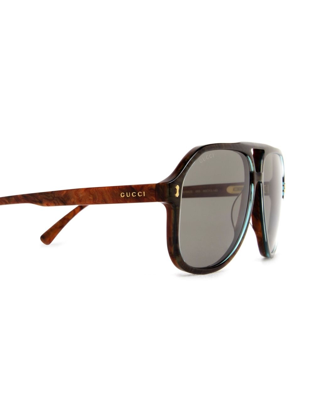 aviator-frame sunglasses - 3
