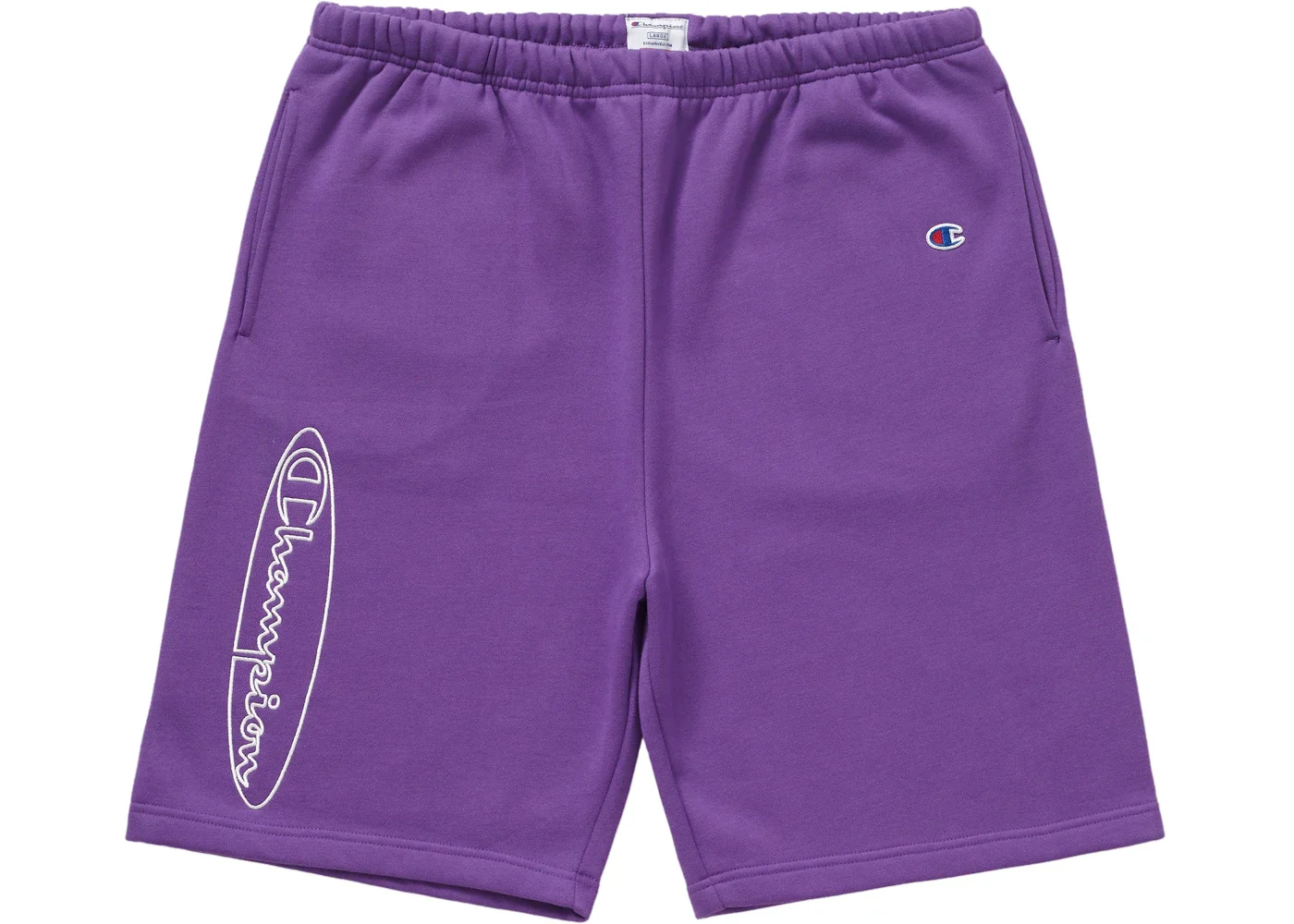 Supreme Champion Outline Sweatshort Purple - 1
