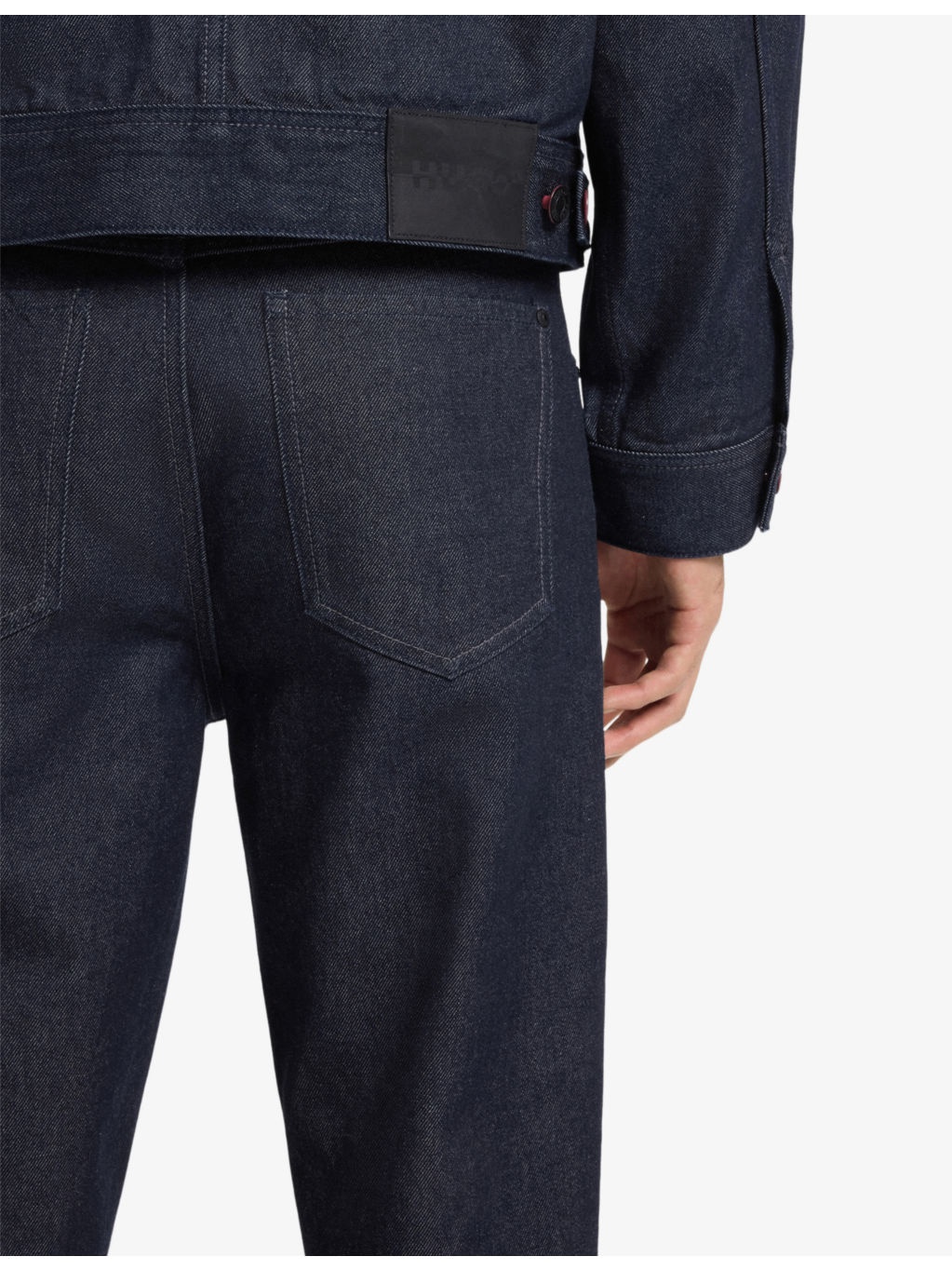 Regular-Fit Tapered-Leg Denim Jeans - 5