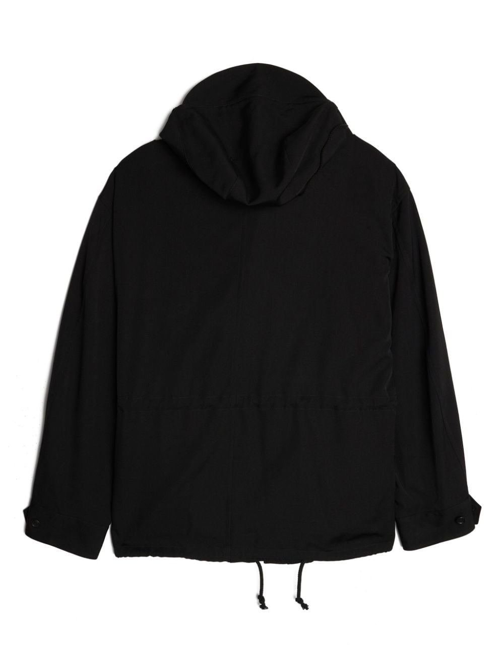 W-Brim slouch-hood jacket - 2