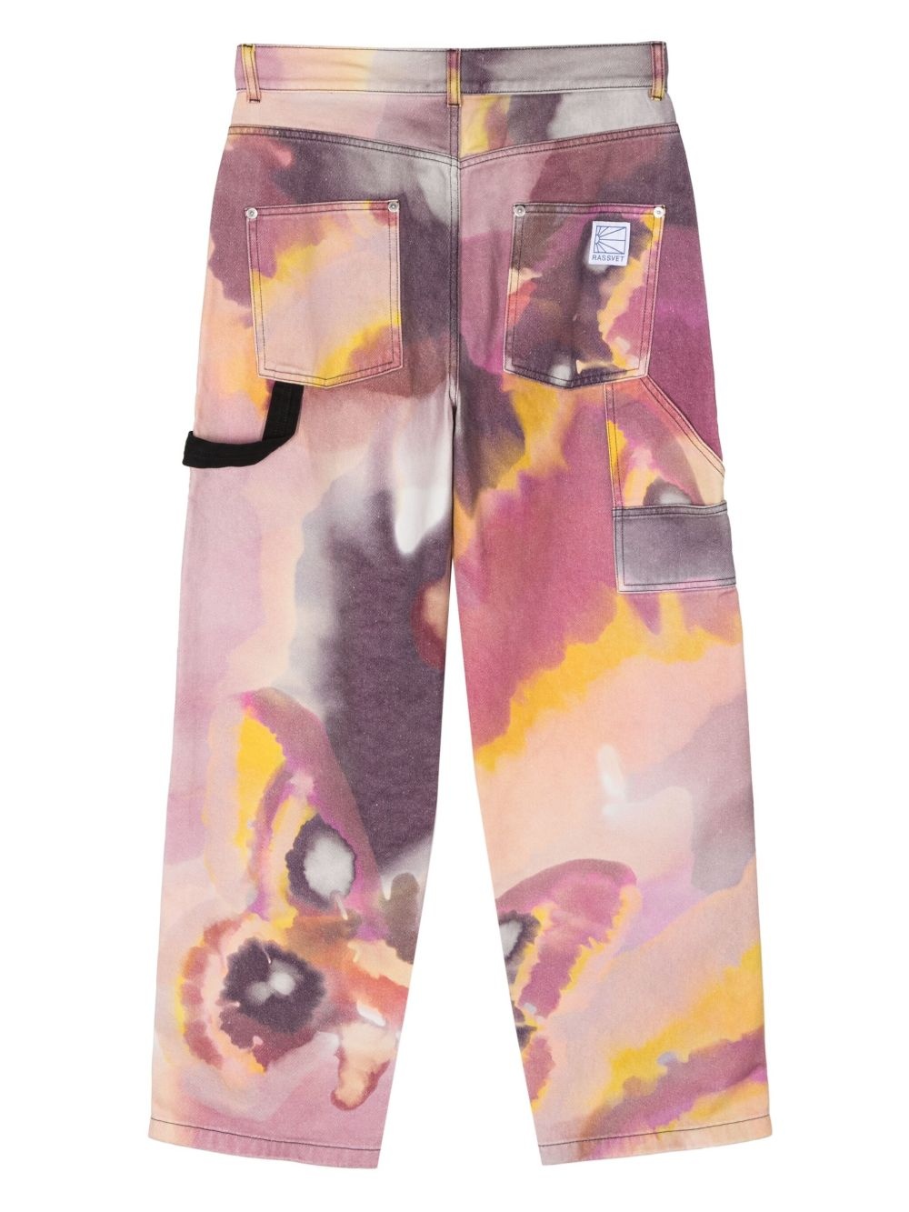 Butterfly straight-leg jeans - 2