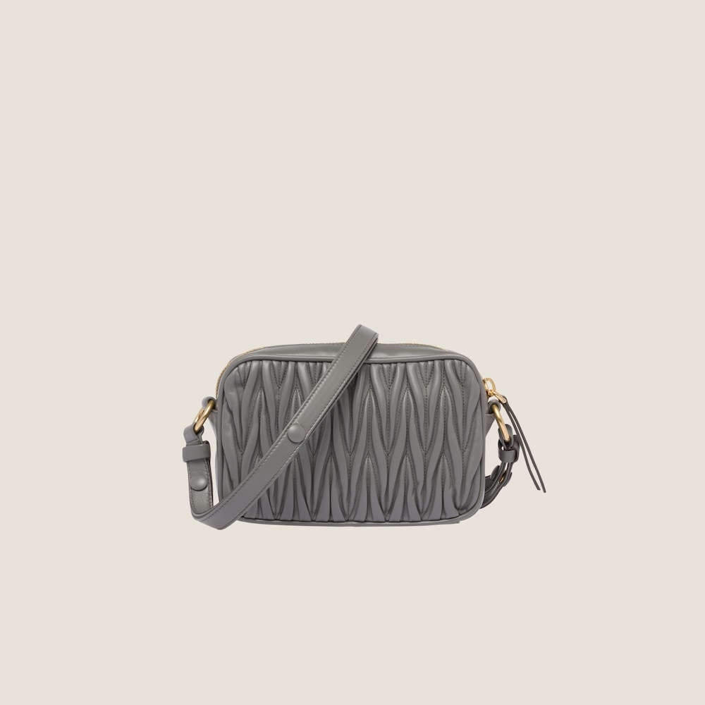 Matelassé nappa leather shoulder bag - 4