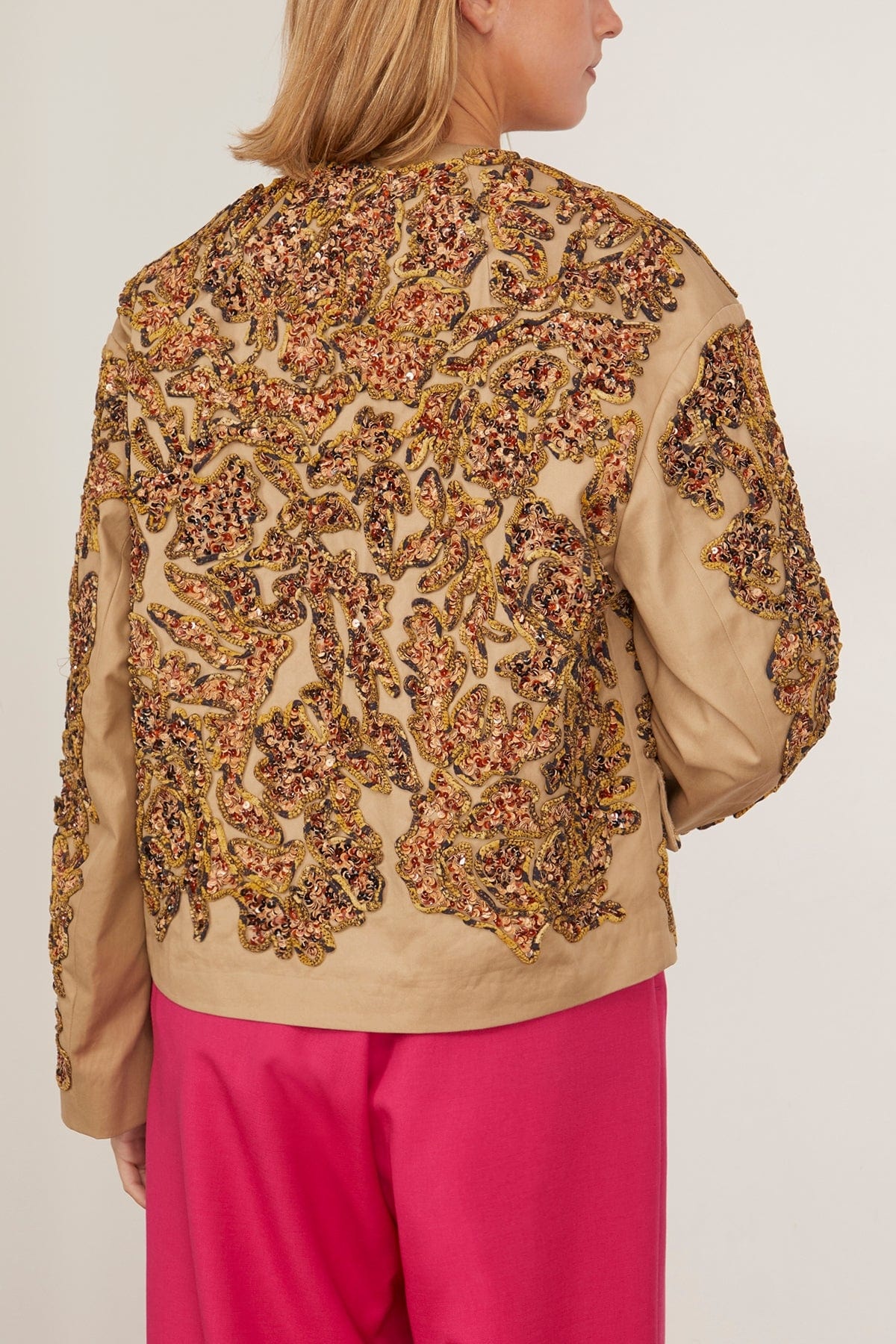 Vonda Jacket in Beige - 4