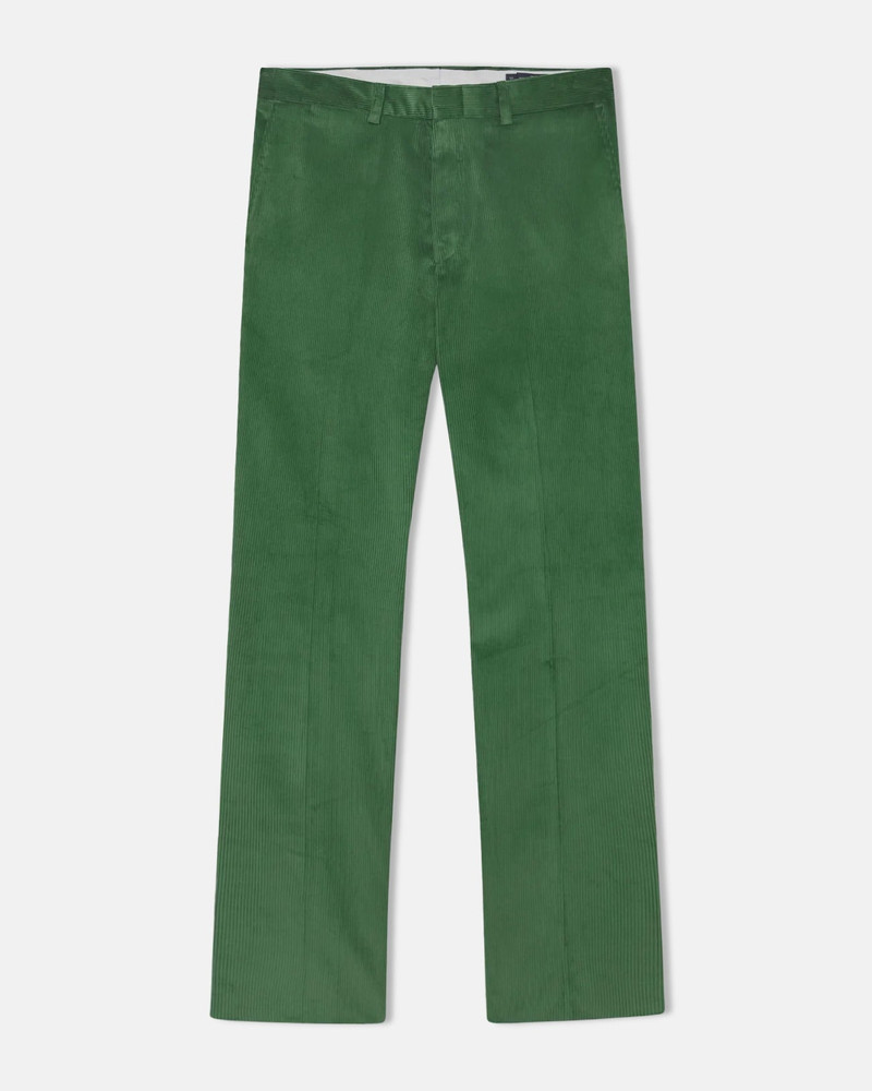 J. PRESS MADE-IN-USA BRIGHT GREEN WIDE WALE BRITISH CORDUROY PANT outlook